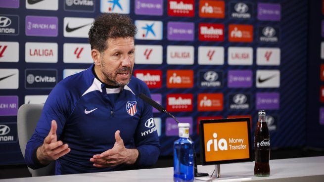 Cuál fue la reacción de Simeone y lo primero que dijo sobre enfrentar al Real Madrid en la Champions