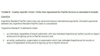 Comunicado oficial de PayPal.