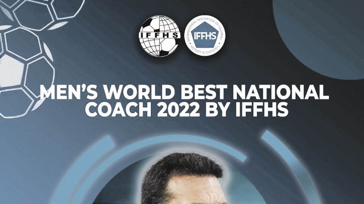 Scaloni was declared the best manager in the world in 2022
