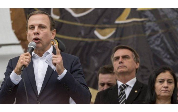 ámbito.com | João Doria y Jair Bolsonaro.