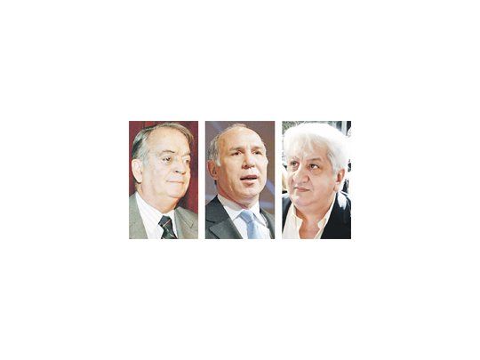 Enrique Petracchi, Ricardo Lorenzetti y Julio Piumatto