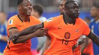 Brobbey, autor de los dos primeros goles de Países Bajos.