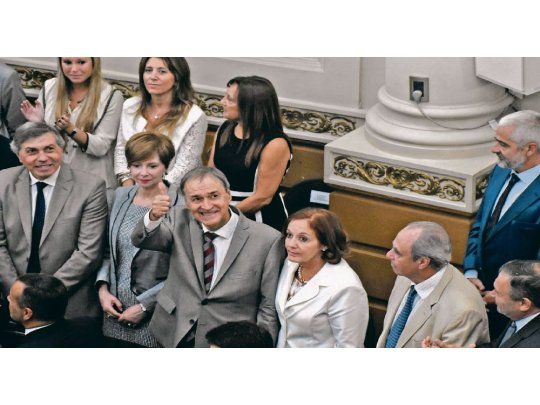 Logros. En plena discusión por el gasto público nacional y en las provincias, Schiaretti destacó que Córdoba es el distrito “con menor número de empleados públicos por habitante de la Argentina”.