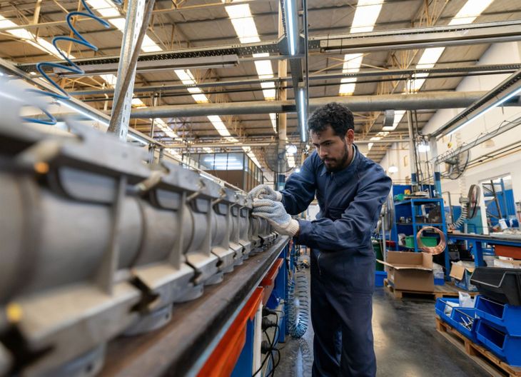 El escenario económico golpea a las pymes industriales. El escenario económico golpea a las pymes industriales.