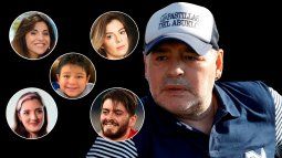 Maradona's children reached an agreement with a Swedish group to manage the name brand Maradona's children reached an agreement with a Swedish group to manage the name brand