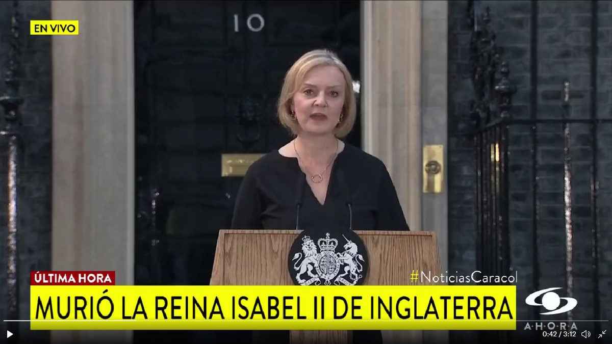 Elizabeth Truss, the new British Prime Minister, lamented the death of Queen Elizabeth II: It is a great shock