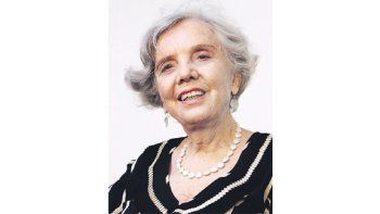 ámbito.com | Elena Poniatowska: “En Guadalajara no hablé de mi obra. Era mucho más importante hacerlo de los estudiantes  normalistas desaparecidos”.