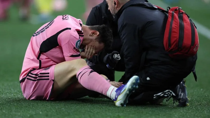 Lionel Messi sufrió una lesión muscular el pasado 13 de marzo en el partido del Inter Miami FC vs Nashville por la Copa de Campeones Concacaf. Lionel Messi sufrió una lesión muscular el pasado 13 de marzo en el partido del Inter Miami FC vs Nashville por la Copa de Campeones Concacaf.