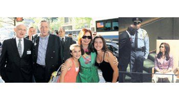 ámbito.com | Cristina de Kirchner a cara lavada apenas arribó al hotel de Manhattan donde se hospedó; y de lila y blanco, el día en que pronunció el discurso ante la Asamblea General de la ONU.