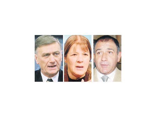 Hermes Binner, Margarita Stolbizer, Luis Juez