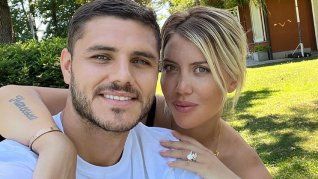 Mauro Icardi y Wanda Nara, oficialmente divorciados.