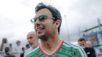 Sergioi Pérez llegó desafiante con la playera de México para disputar el Gran Premio de Gran Bretaña, donde finalizó 15ª.