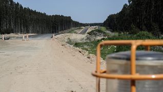Las obras del corredor forestal comenzaron en abril de 2021.