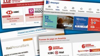 bajan hasta 50% pasajes en dolares (con cuotas sin interes)