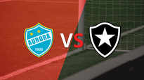 aurora pudo empatar el partido frente a botafogo