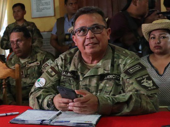 Williams Kaliman, el excomandante de las Fuerzas Armadas de Bolivia que lideró el golpe contra Evo Morales.
