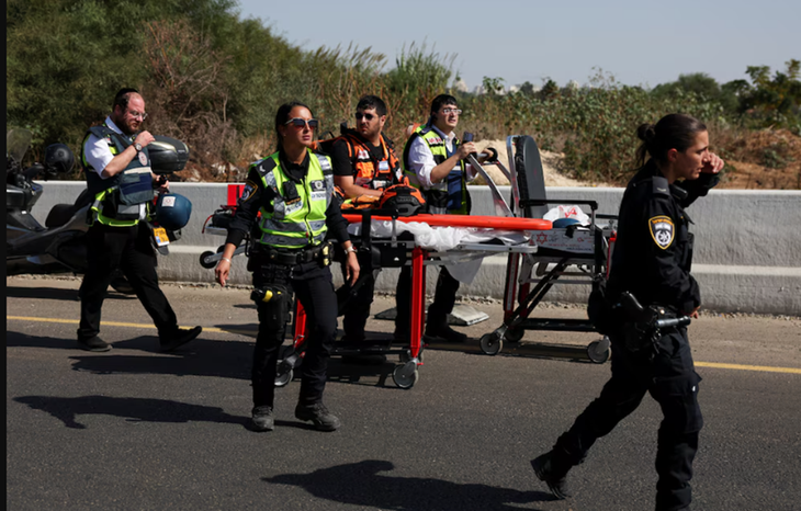 El cami&oacute;n choc&oacute; en el cruce de Glilot, cerca de Herzliya, la zona donde se encuentran el cuartel general del Mossad