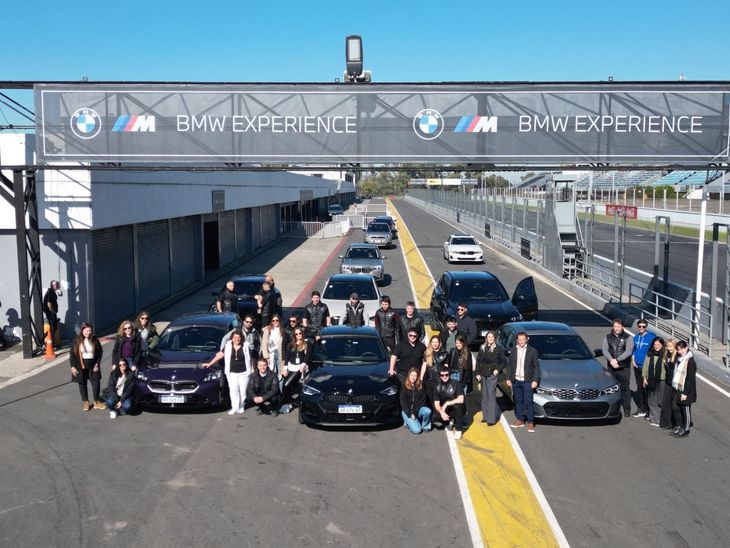 Parte del staff de BMW Group Argentina, que formó parte del evento. Parte del staff de BMW Group Argentina, que formó parte del evento.