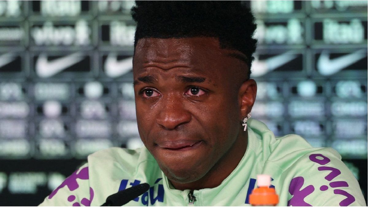 Vinicius burst into tears when talking about racism: “I have less and less will to play”