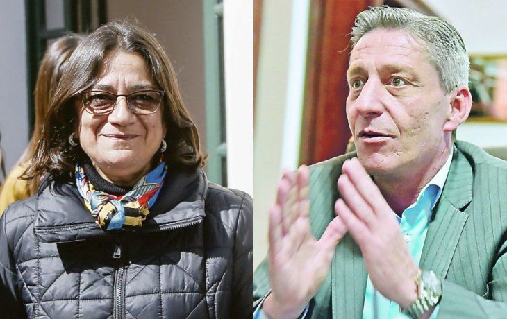 Lucía Corpacci y&nbsp;Mariano Arcioni.