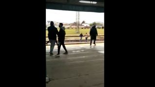 barras de racing emboscaron y apunalaron a hinchas de deportivo cali: hay dos heridos grave