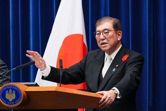 Ishiba resigned in his charge last Sunday. Ishiba resigned in his charge last Sunday.