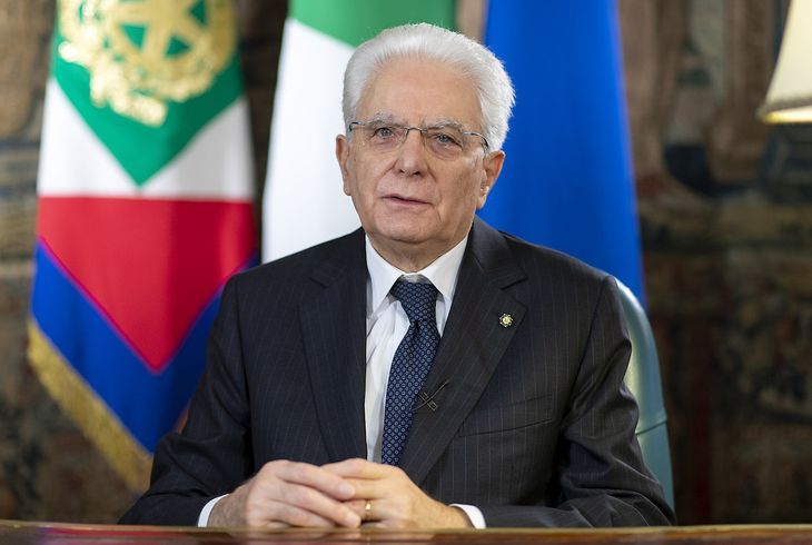 Italia: el Parlamento italiano reeligió a Sergio Mattarella