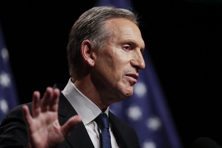 Howard Schultz rêvait de sortir de la pauvreté et il y est parvenu, il avait depuis longtemps un nouveau rêve : être président des États-Unis