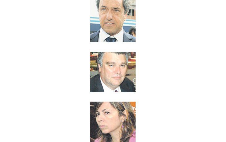 Daniel Scioli, Marcelo Díaz, Silvina Batakis
