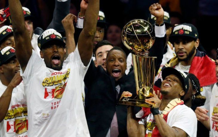 Toronto Raptors campeón de la NBA.