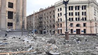 Al menos 10 civiles muertos en el bombardeo de Rusia a Járkov, la segunda mayor ciudad de Ucrania