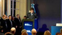 Javier Milei, duro contra empresarios en el Council of the Americas.