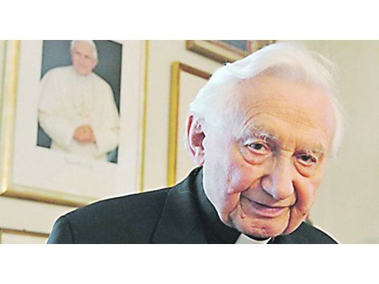 EN EL OJO DE LA POLÉMICA. Georg Ratzinger, hermano del expapa, está acusado de no haber actuado para que los casos se dieran a conocer.