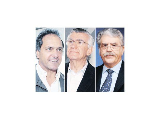 Daniel Scioli, José Luis Gioja, Julio De Vido