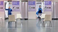 Centro de vacunación contra el coronavirus en Austria.