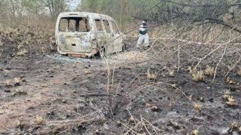 los cuerpos hallados calcinados en guernica se encontraban dentro del baul de la camioneta