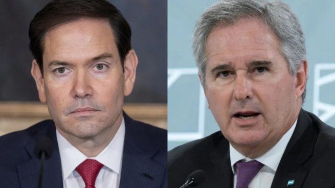 Marco Rubio mantuvo una conversación con pablo Quirno.&nbsp;