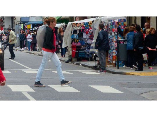 La venta ilegal callejera se redujo un 34,8%