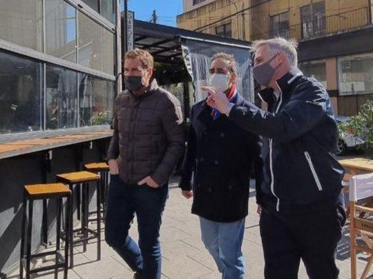 Santilli, de campaña en Morón
