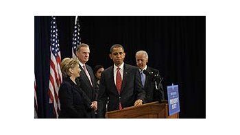 Obama anunció hoy su equipo de seguridad nacional.