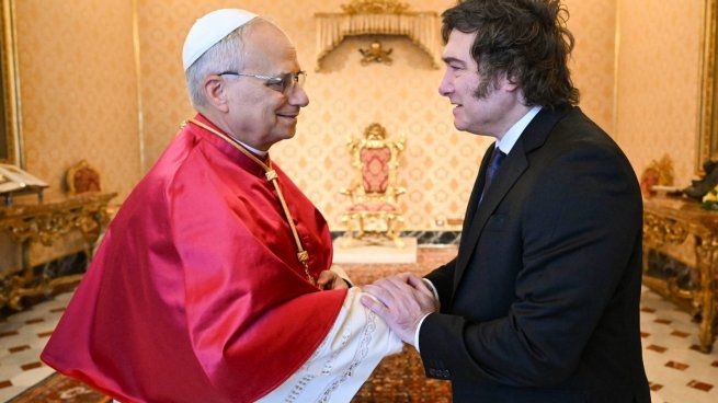 Tensión. Javier Milei y el Papa León XIV volverán a cruzarse entre el 8 y el 11 de noviembre.