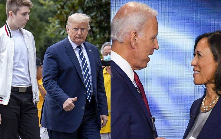 El coronavirus agita la campaña en EEUU: se contagiaron un hijo de Trump y dos asesores de Kamala Harris
