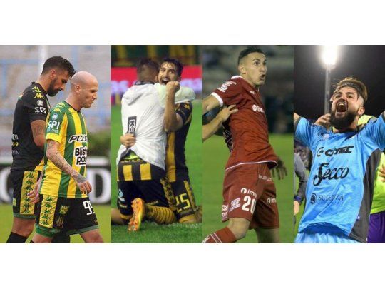 Aldosivi perdió la categoría. Festejaron Olimpo, Huracán y Temperley.