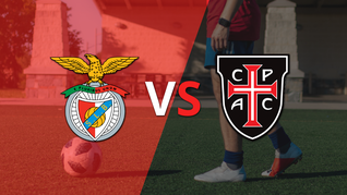 Victoria parcial deBenfica sobre Casa Pia en el estadio Do Sport Lisboa e Benfica