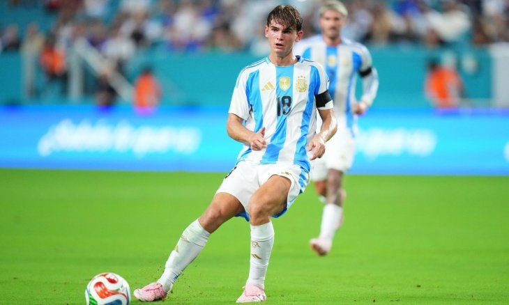 Paz es hijo de un exfutbolista, nació en España pero eligió la Albiceleste.