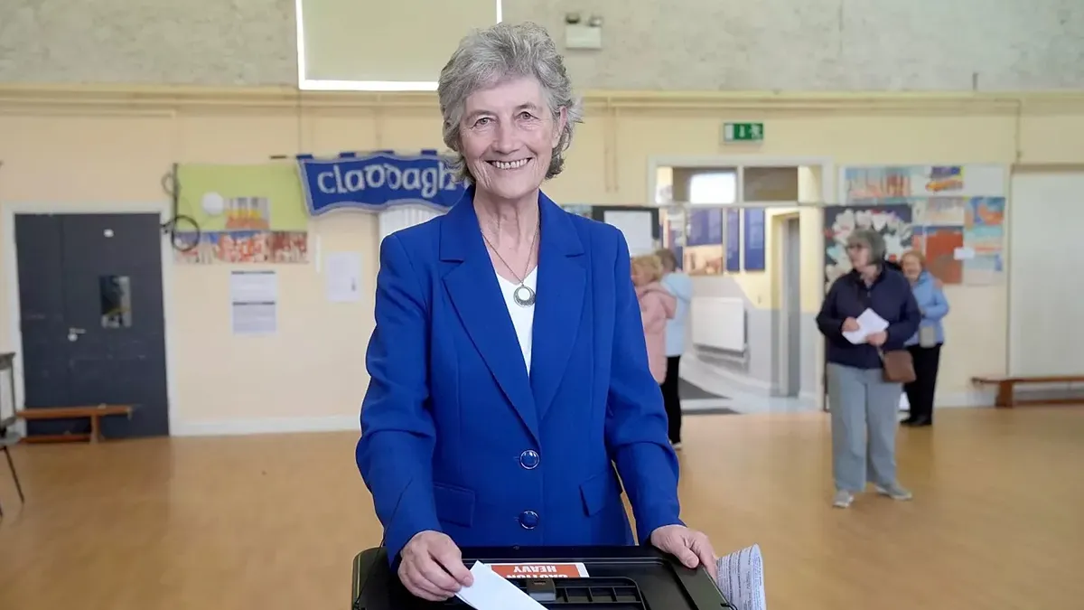 With progressive support, Catherine Connolly is the new president With progressive support, Catherine Connolly is the new president