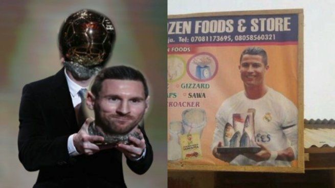 Cristiano Ronaldo apareció entre los memes por el Balón de Oro. 