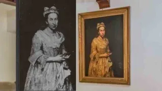 “Retrato de una dama”, de Giuseppe Ghislandi, había sido sustraído a un galerista judío en los Países Bajos. 