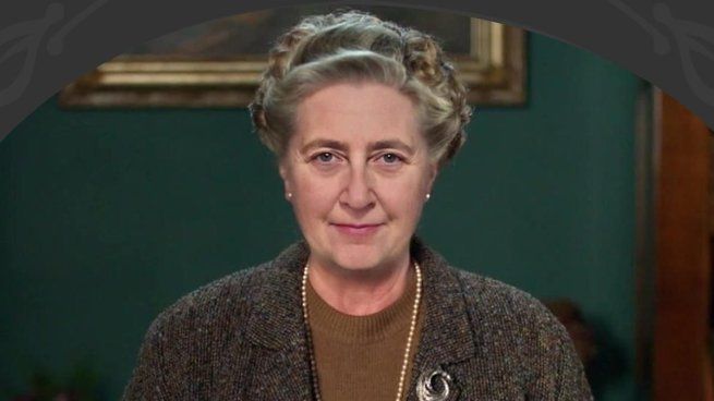 &nbsp;Agatha Christie recreada por la IA.