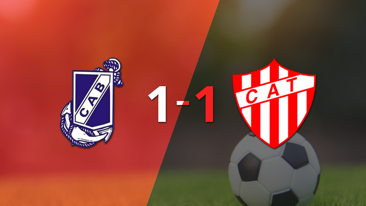 Talleres (RE) logró sacar el empate a 1 gol en casa de G. Brown (Madryn)